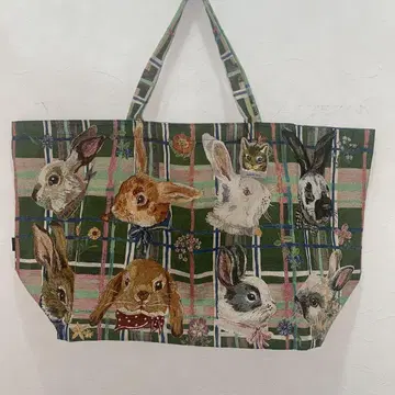 나탈리레테 마켓백 토트백 Rabbits 토끼 새상품
