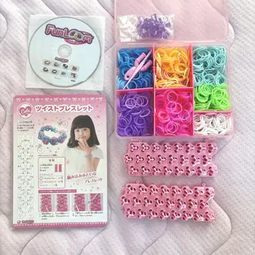 Fun Loom 팬룸 팔찌 1세트