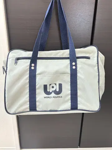WORLD PEGASUS 토트백 라이트 그레이 스쿨백