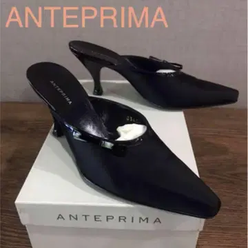 ANTEPRIMA 블랙 스틸레토 힐