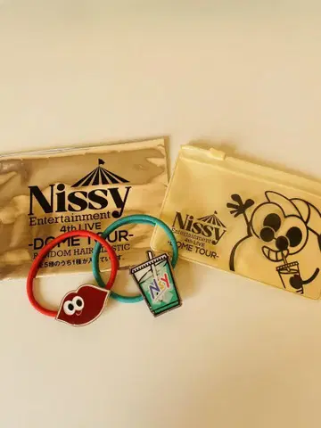 Nissy 머리끈 라이브 굿즈
