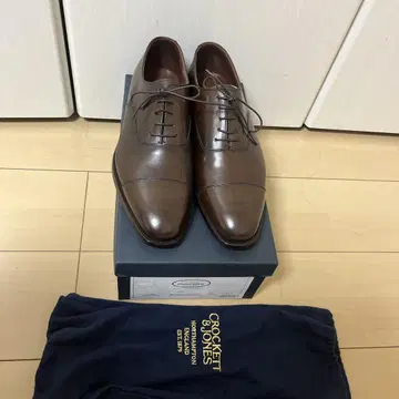 미사용 Crockett & Jones AUDLEY 7 1/2