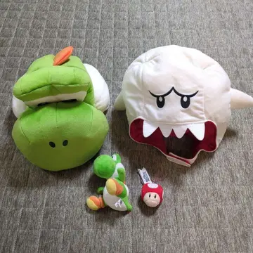 USJ 테레사 요시 팬캡 봉제 인형 체인 버섯 유니버셜