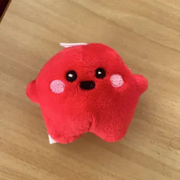 오사카 만박 독일 파빌리온 서큘러 봉제 인형 빨간색