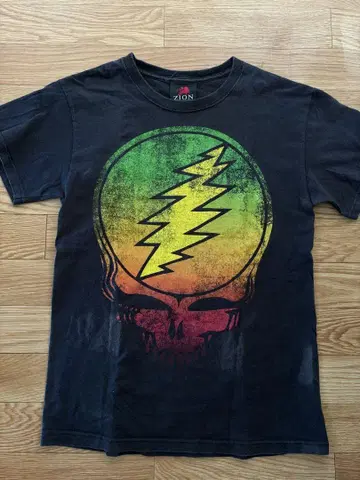 GratefulDead 그레이트풀데드 T셔츠 ZION제 스컬T셔츠