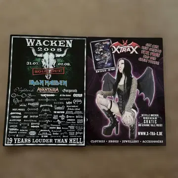 Wacken 2008 카탈로그