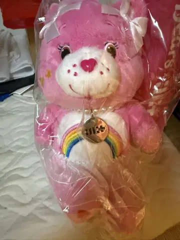 ILLIT 케어베어 popup 팝업 한정판 봉제 인형 민지
