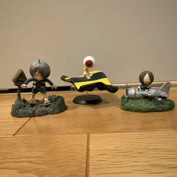 게게게의 키타로 메다마 오야지 피규어 3종 세트