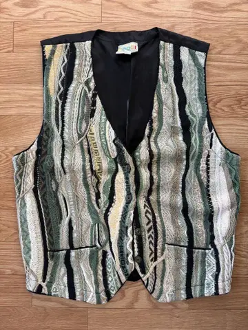 COOGI 쿠지 니트 베스트 지레 베스트 호주산 베스트 L