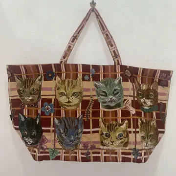 나탈리 레테 마켓백 토트백 Cats 고양이 새상품
