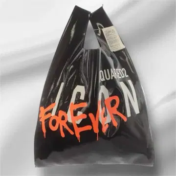 새상품 레어! DSQUARED2 ICON 쇼핑 토트백 블랙