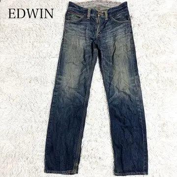 [ EDWIN ] 에드윈 데님 청바지 빈티지 가공 스트레이트 [ 30 ]