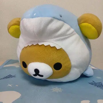 리락쿠마 바다 리라 기분 상어가 되다 봉제 인형