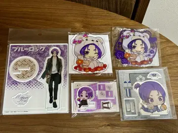 블루 록 미카게 레오 아크릴 스탠드 아크릴 키링 세트