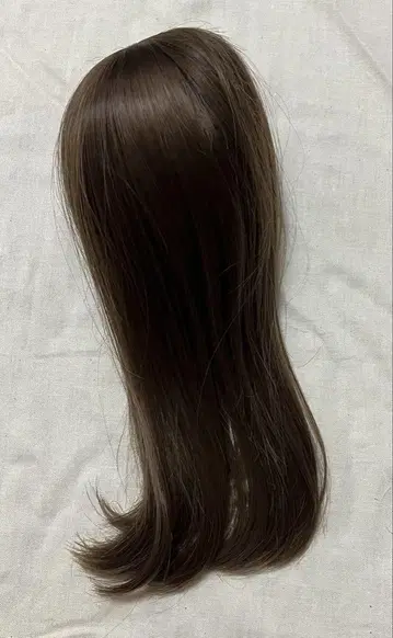 보크스 인형 가발 SD/DD/9인치 롱 스트레이트/다크 브라운