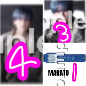 BMSG FES'25 S상 타월 홀더 마나토 MANATO 포토 카드