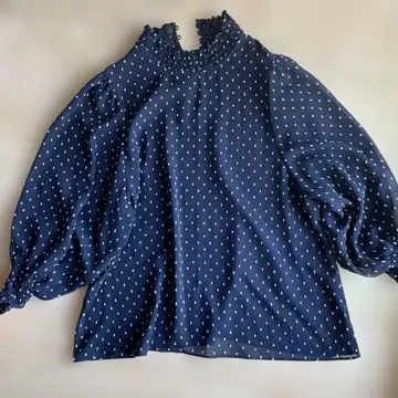 Spick & Span 도트 무늬 블라우스 F 사이즈