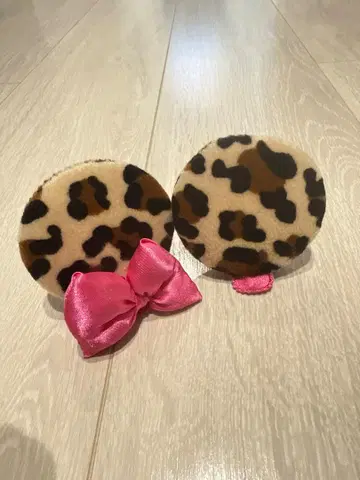 레오파드 무늬 미니 패치