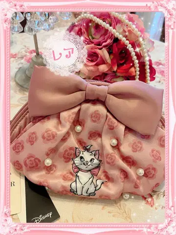 Maison de FLEUR x 마리 레어 리본 파우치 미사용 새상품