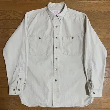 Filson 필슨 베이지 버튼 다운 셔츠 M