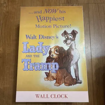 개 이야기 시계 라이트업 LADY AND THE TRAMP 70주년