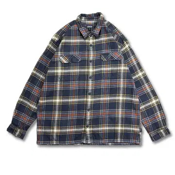 파타고니아 오가닉 코튼 체크 셔츠 XXL 사이즈 Patagonia
