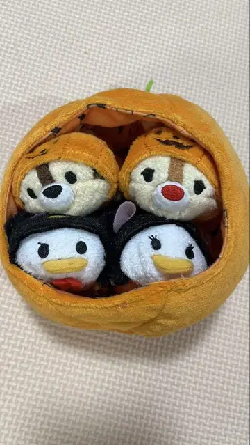 츠무츠무 호박형 봉제 인형