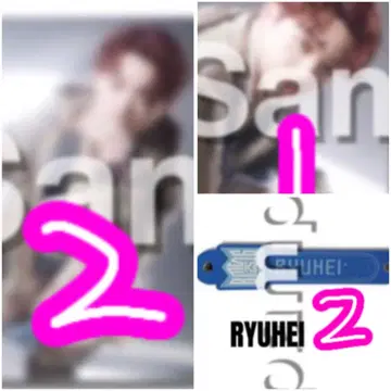 BMSG FES'25 타월 홀더 (RYUHEI) 포토 카드