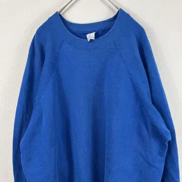 USA제 90s tultex 래글런 맨투맨 파랑