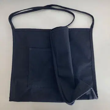토트백 블랙 바닥 도톰 면 100% 미사용