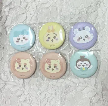 마법소녀 치이카와 얼굴 매트 캔뱃지 묶음 판매