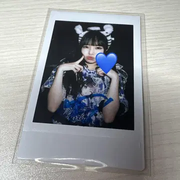 iLiFE! 소라시 카렌 사인 있음 폴라로이드