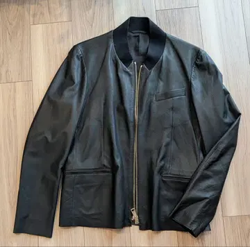 폴스미스 Paul smith 가죽 자켓 블루종 라이더