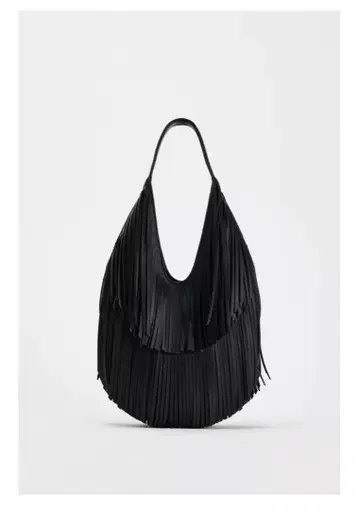 ZARA 프린지 토트백