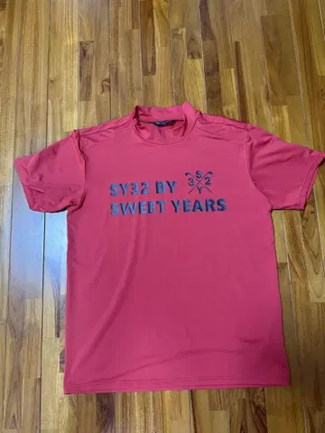 SY32 BY SWEET YEARS XL 빨간색 셔츠