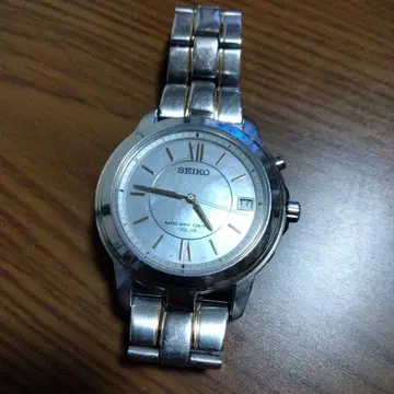 SEIKO 솔라 전파 시계 스테인리스 7B22-0BK0