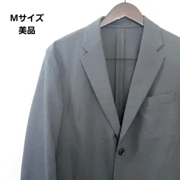 유니클로 감동 자켓 다크 그레이 울 라이크 311-455074