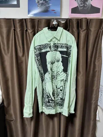 초레어 SKOOT APPAREL x Problem6oy 셔츠 그린