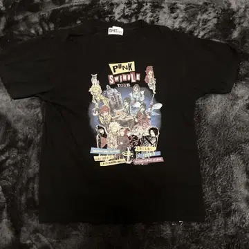 BiSH PUNK SWINDLE TOUR 티셔츠 L 사이즈