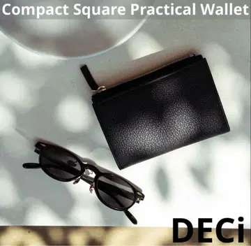 DECI Compact Square Practical Wallet ovy