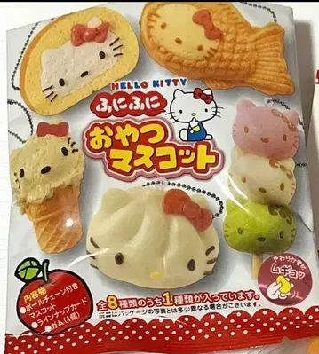 헬로키티 말랑말랑 간식 마스코트 붕어빵 모양 키링