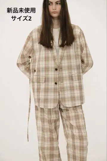 클라네 2WAY SHEER JACKET
