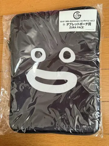 GLAY 엔터테인먼트 복권 vol.2 ZURA FACE 태블릿 파우치