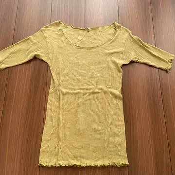 baserange 리브 T셔츠 M 사이즈