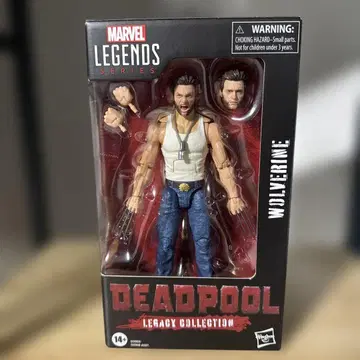 [ 미개봉 ] MARVEL LEGENDS 울버린 피규어 6인치