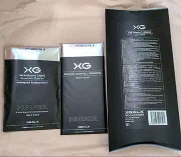 XG 히나타 꼬리, 아크릴 스탠드, 커스텀 부품