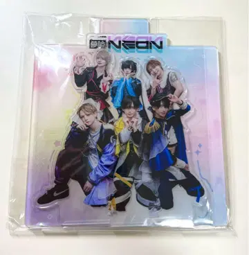 꿈 먹는 NEON 아크릴 스탠드 6인 디자인