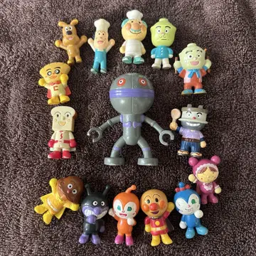 호빵맨 피규어 다다단 잼 아저씨 바타코 치즈