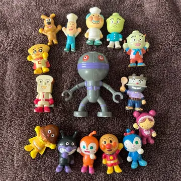 호빵맨 피규어 다다단 잼 아저씨 바타코 치즈