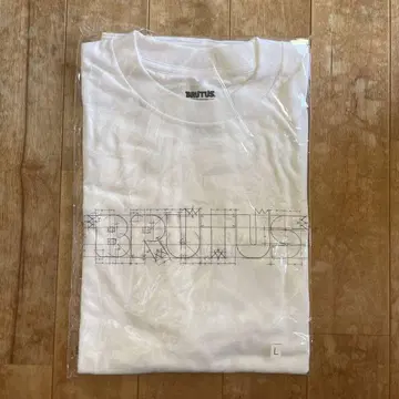 BRUTUS 로고T셔츠 L